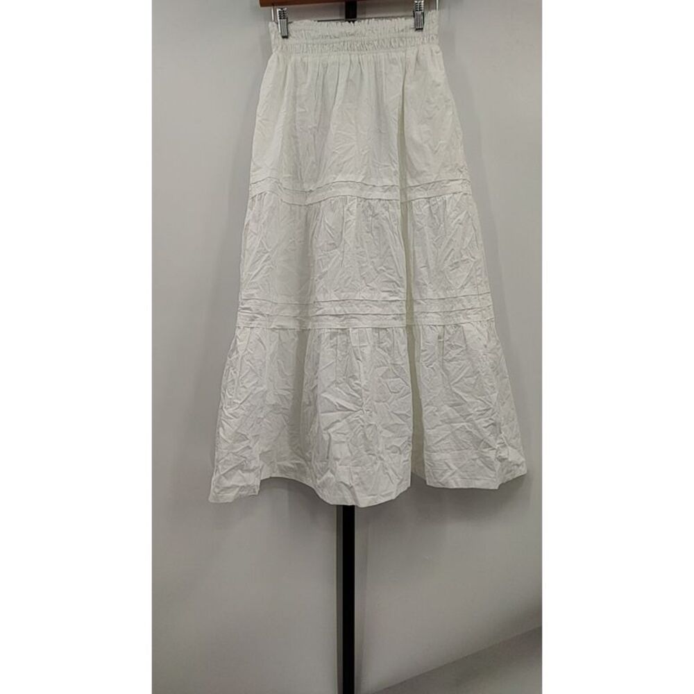 Quince Cream A-Line Skirt
